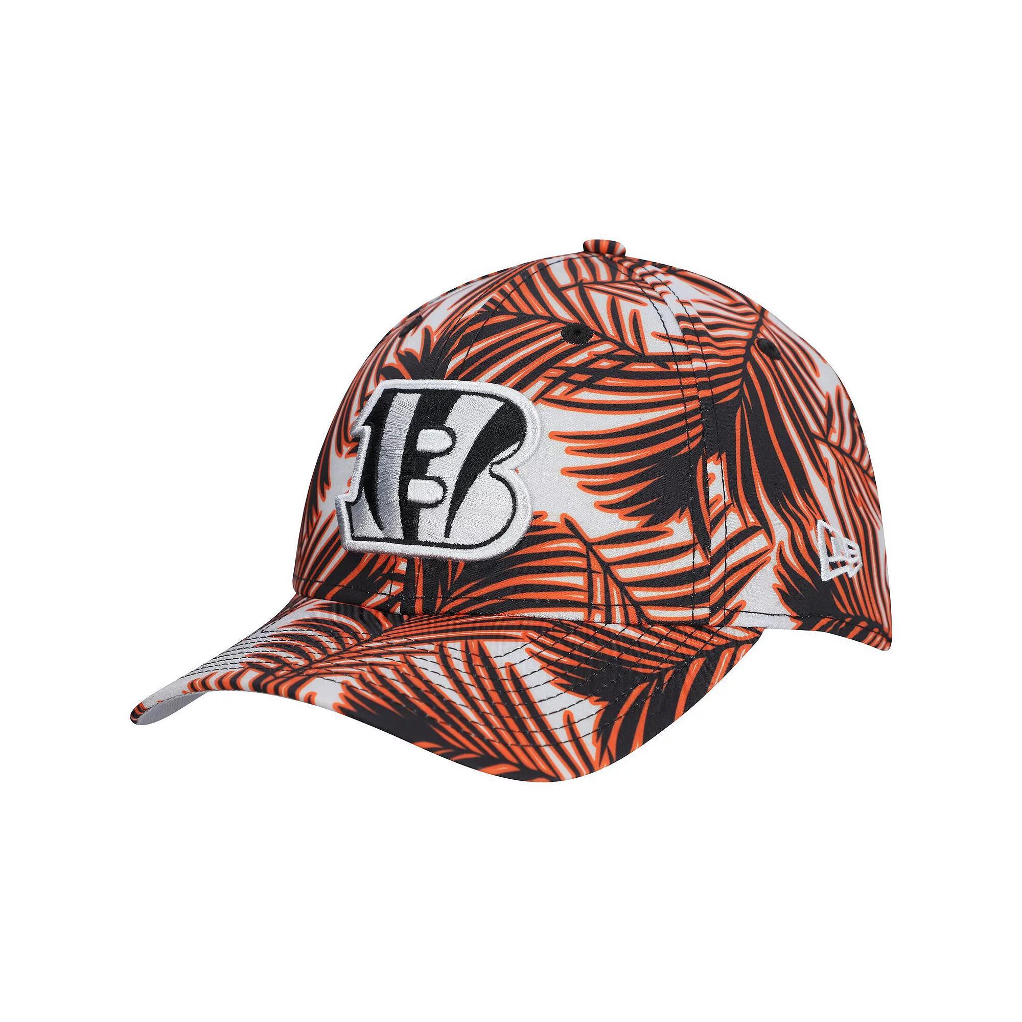Men's New Era Gray Cincinnati Bengals Palms 39THIRTY Flex Hat, Size: Large/XL, Grey Product Image