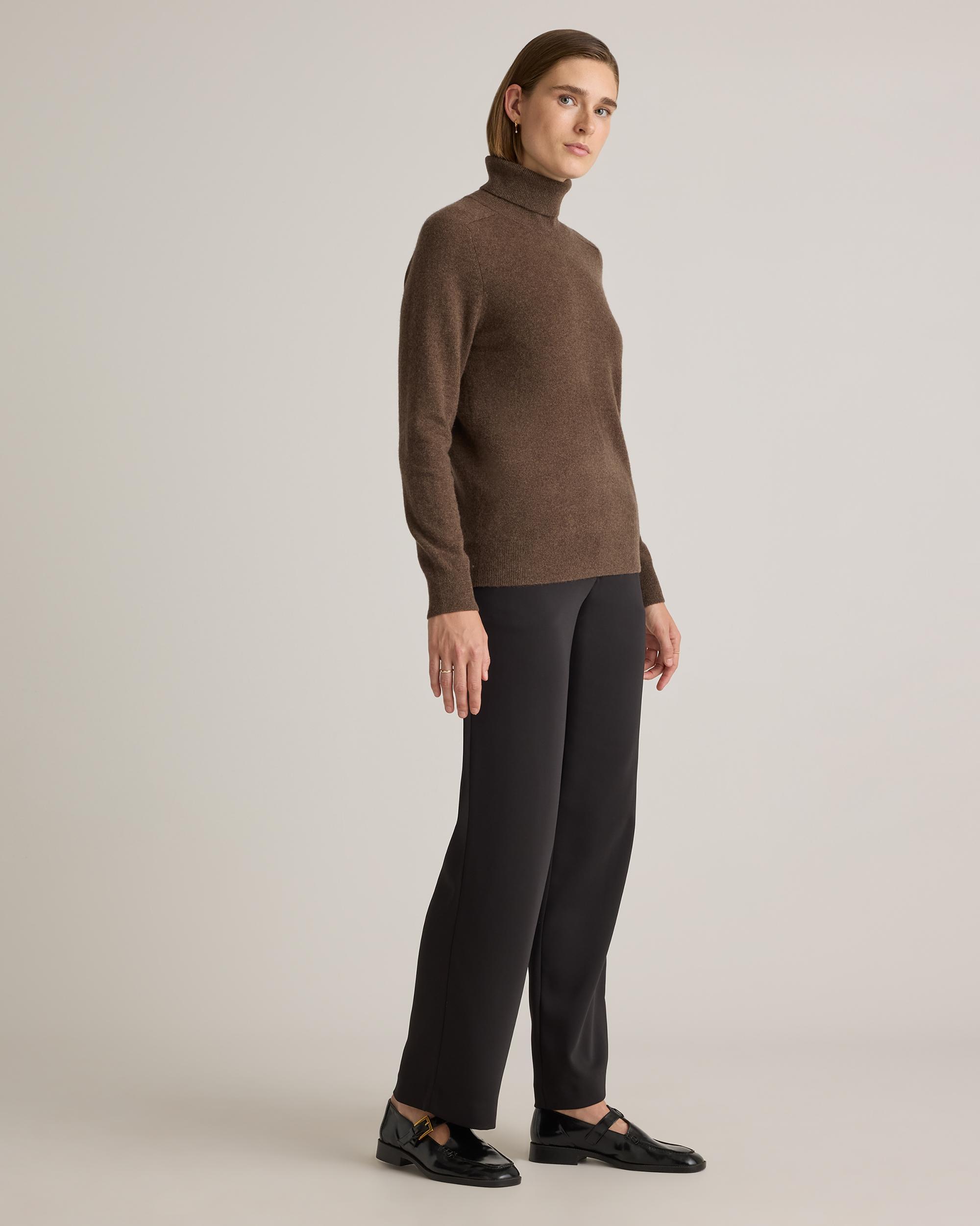 Quince | Women's Mongolian Cashmere Turtleneck Sweater Product Image