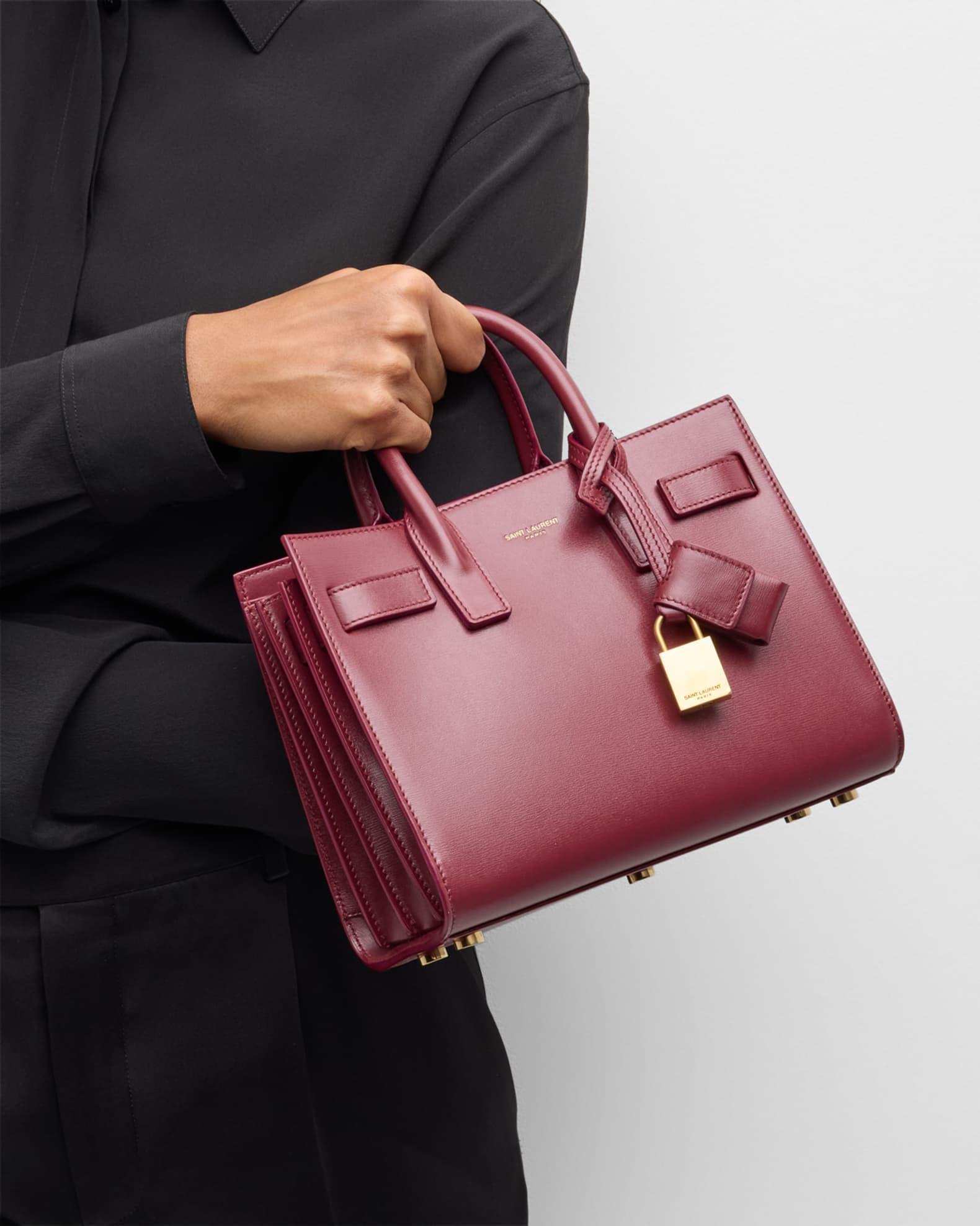 Sac De Jour Nano Top-Handle Bag in Smooth Leather Product Image
