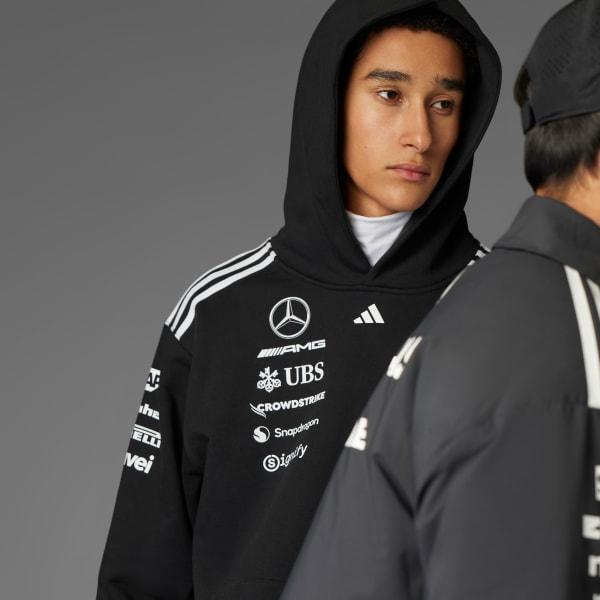 adidas MERCEDES - AMG PETRONAS FORMULA ONE TEAM HOOD Black M Mens Product Image