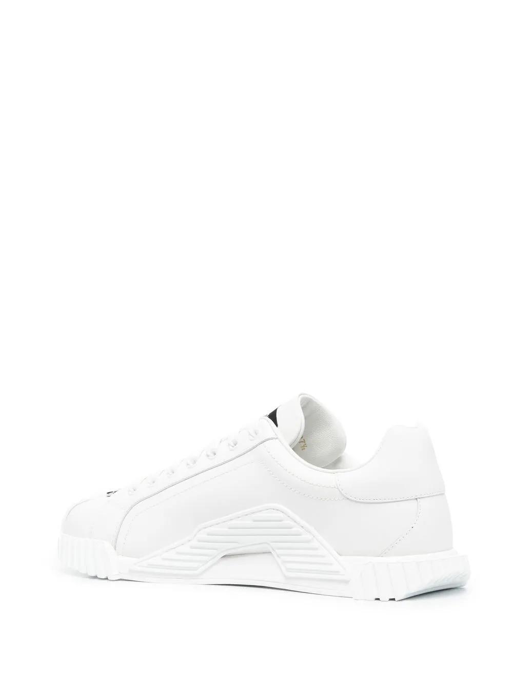 logo-lettering low-top sneakers  Product Image
