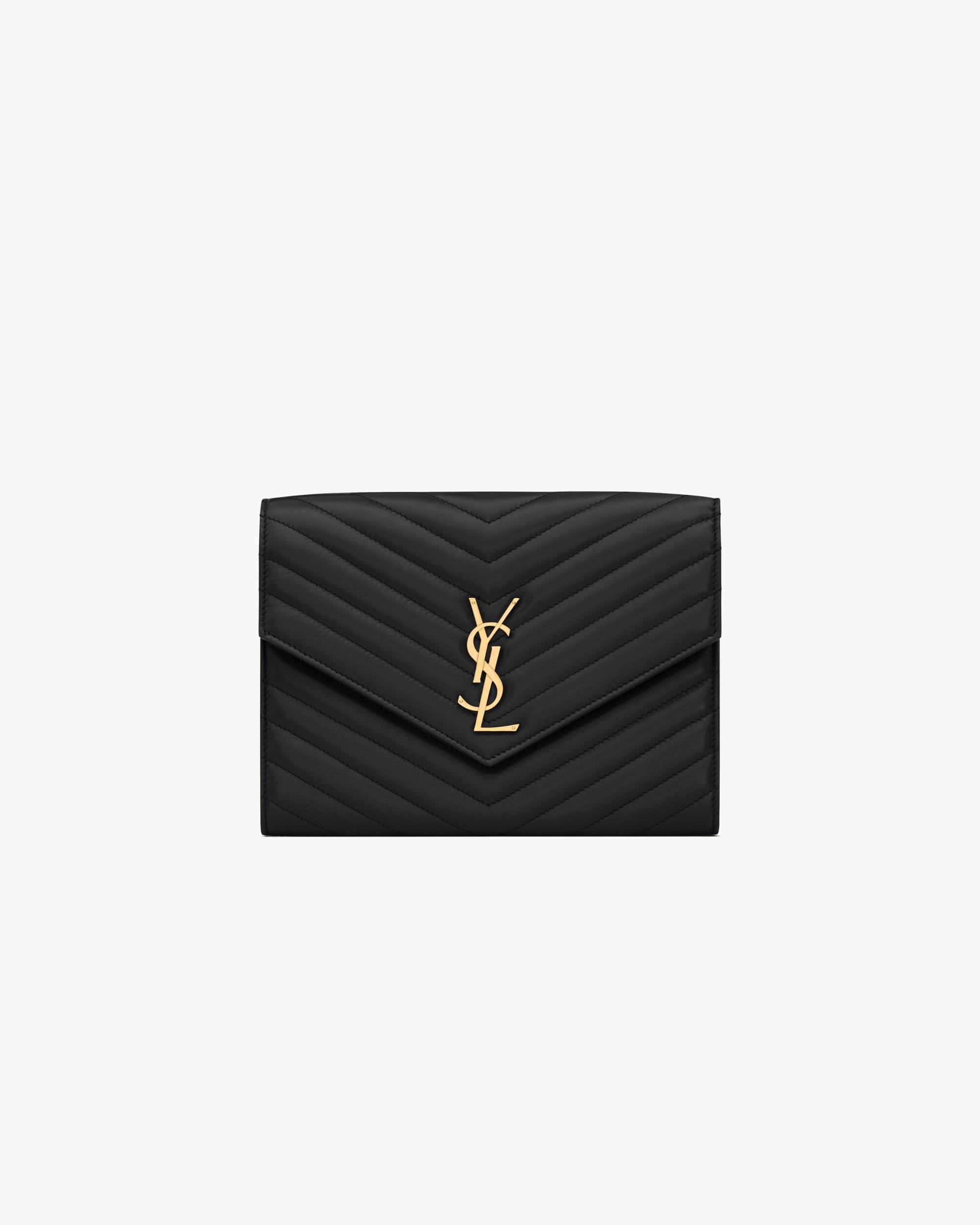 CASSANDRE MATELASSÉ flap pouch in lambskin Product Image