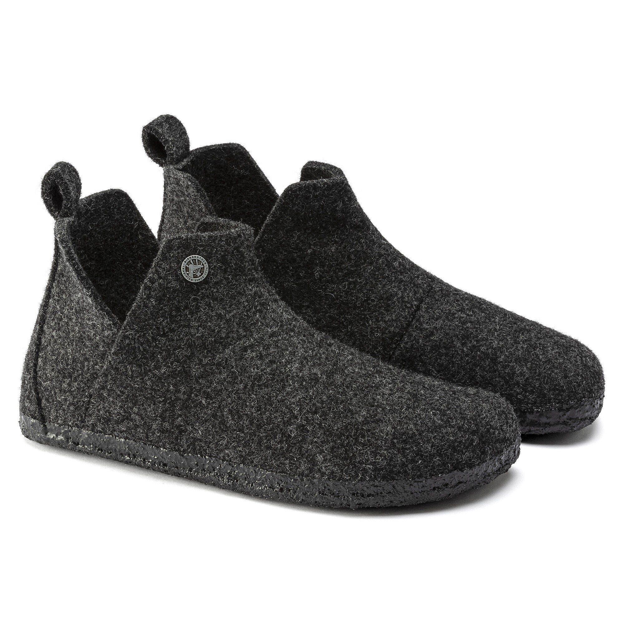 Andermatt Shearling Wool Felt Anthracite Product Image