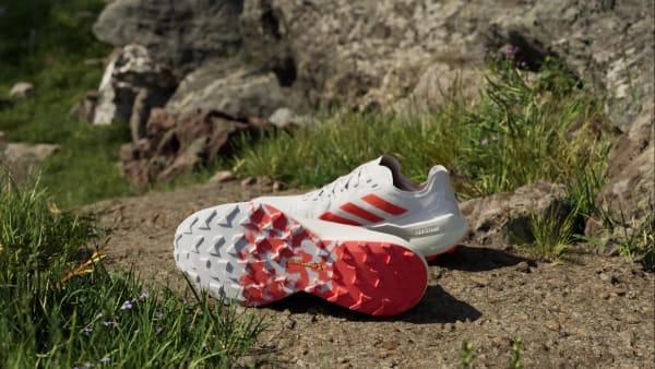 adidas Terrex Agravic Speed Trail Running Shoes Cloud White 10.5 Womens Product Image