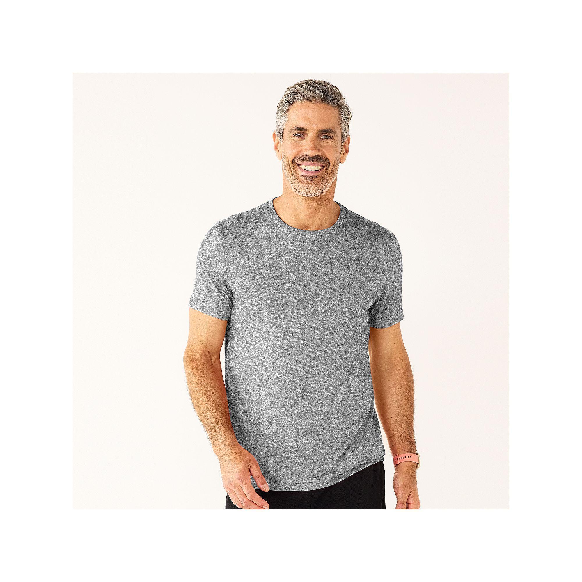 Mens Tek Gear Essential Gear Tee Grey Grey Product Image