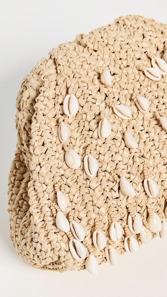 Maria La Rosa Shell Mini Game Clutch | Shopbop Product Image