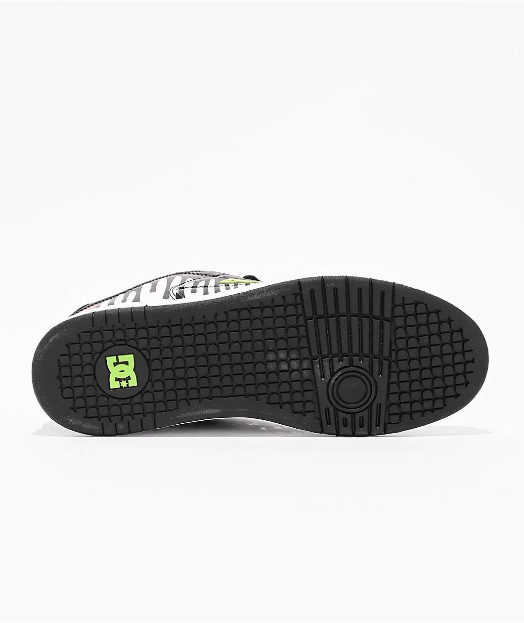 DC x 43i Manteca 4 Black & White Skate Shoe Product Image