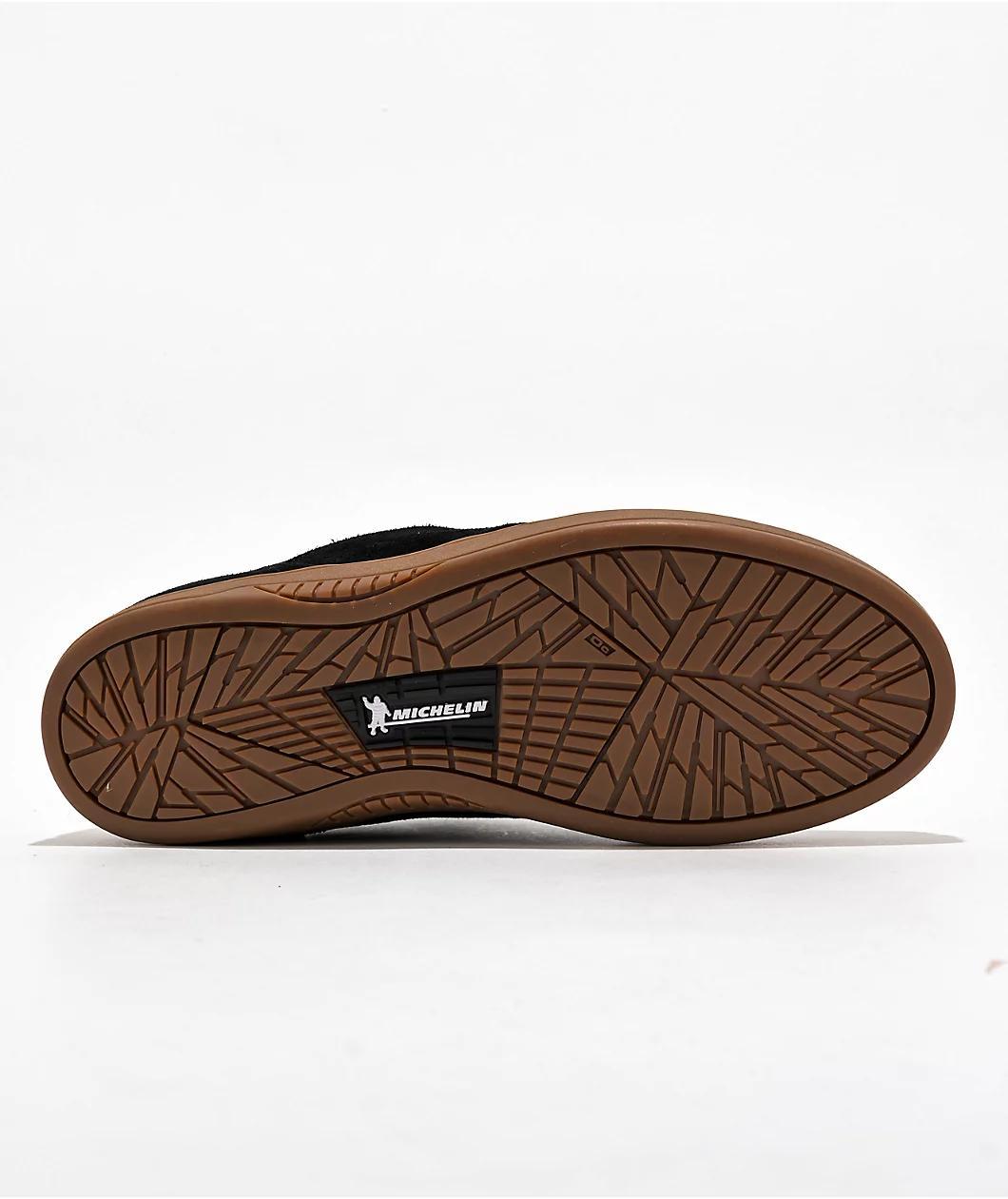 etnies x Santa Cruz Marana Black & Gum Skate Shoes Product Image