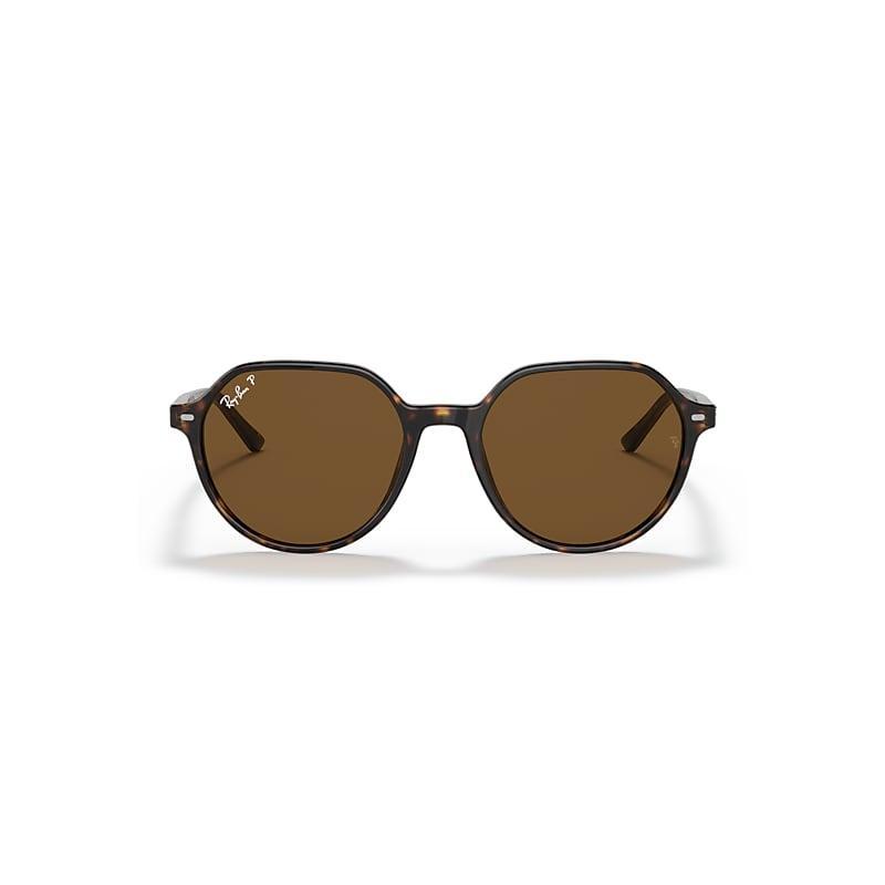Ray-Ban New Round Sunglasses Frame Blue Lenses Product Image