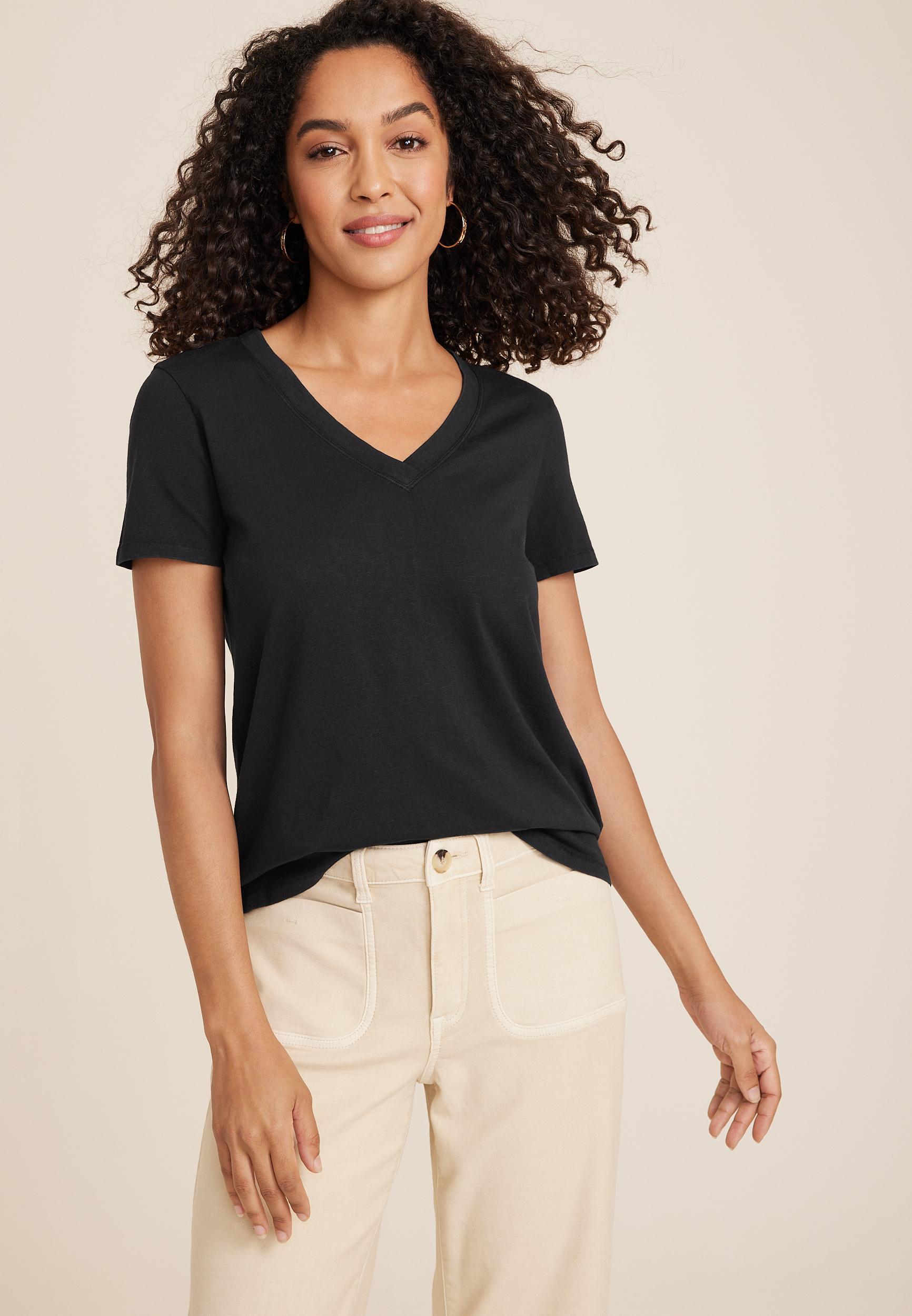 24/7 Dawson V Neck Tee Product Image