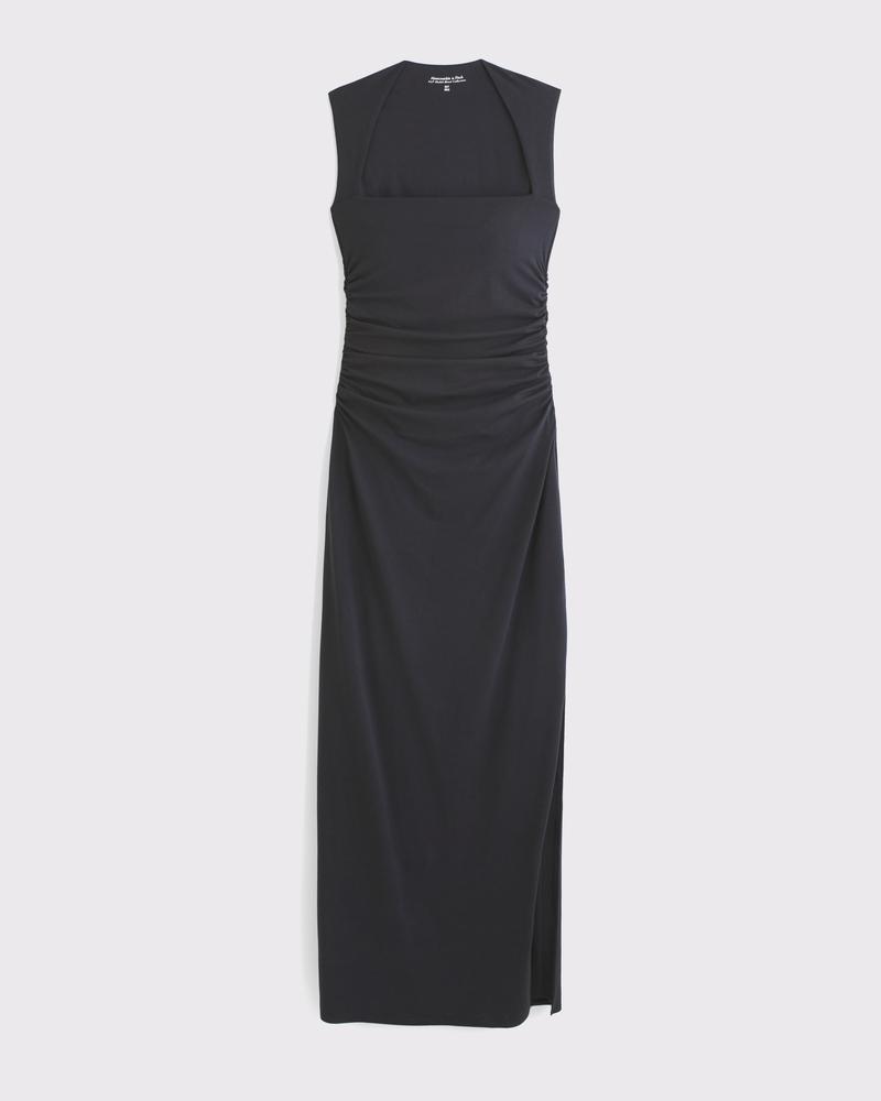 The A&F Ava Knit Midi Dress Product Image