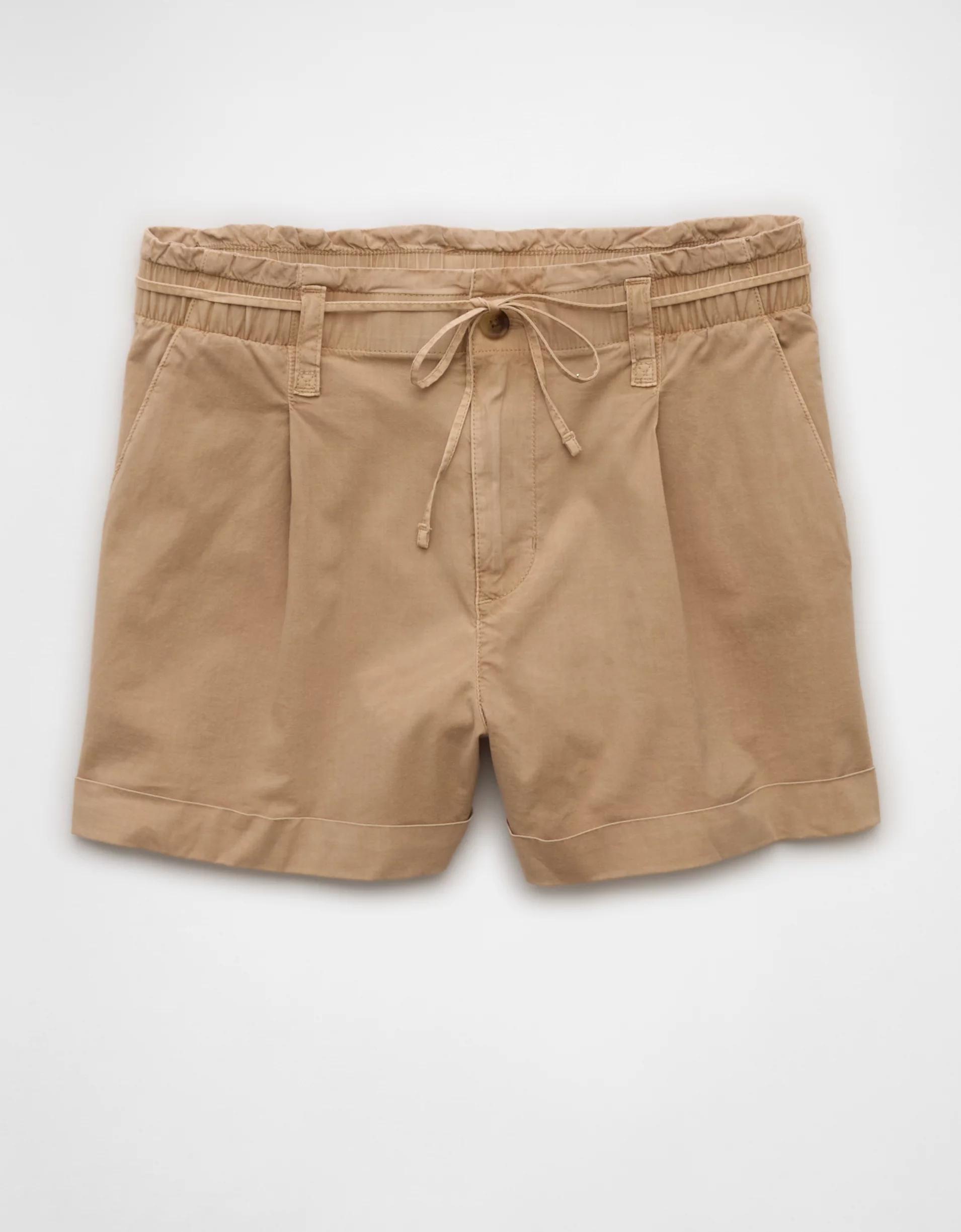 AE Stretch High-Waisted Lightweight Trouser Short Product Image