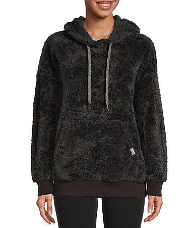 Womens Loyra Faux Shearling Hoodie Product Image