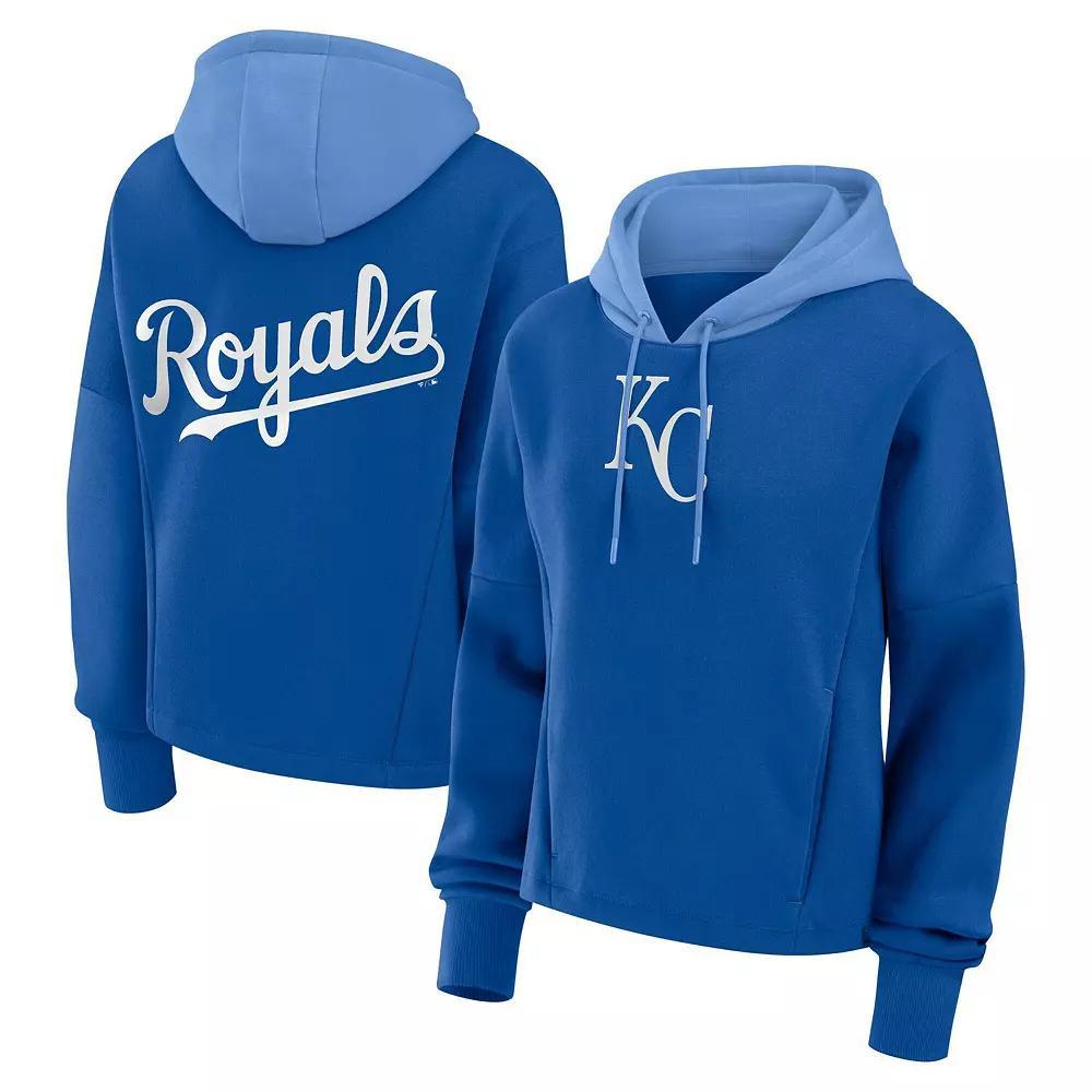 Womens Fanatics Seattle Mariners Oversized Legacy Favorite Spectator Pullover Hoodie Blue Product Image
