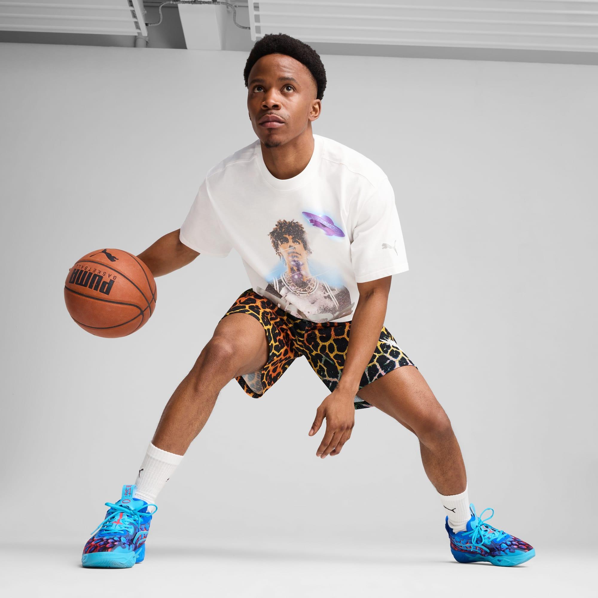 PUMA x LAMELO BALL Alien Skin Men's Basketball Shorts Product Image