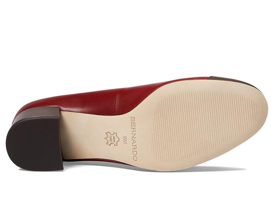 Womens Marisol Leather Cap-Toe Pumps Product Image