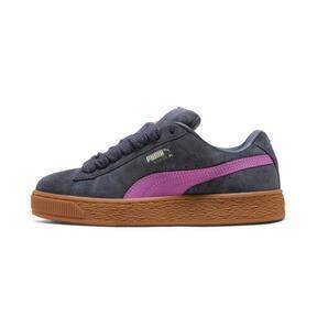 PUMA Suede XL Women's Sneakers in Galactic Grey/Wild Berry Product Image