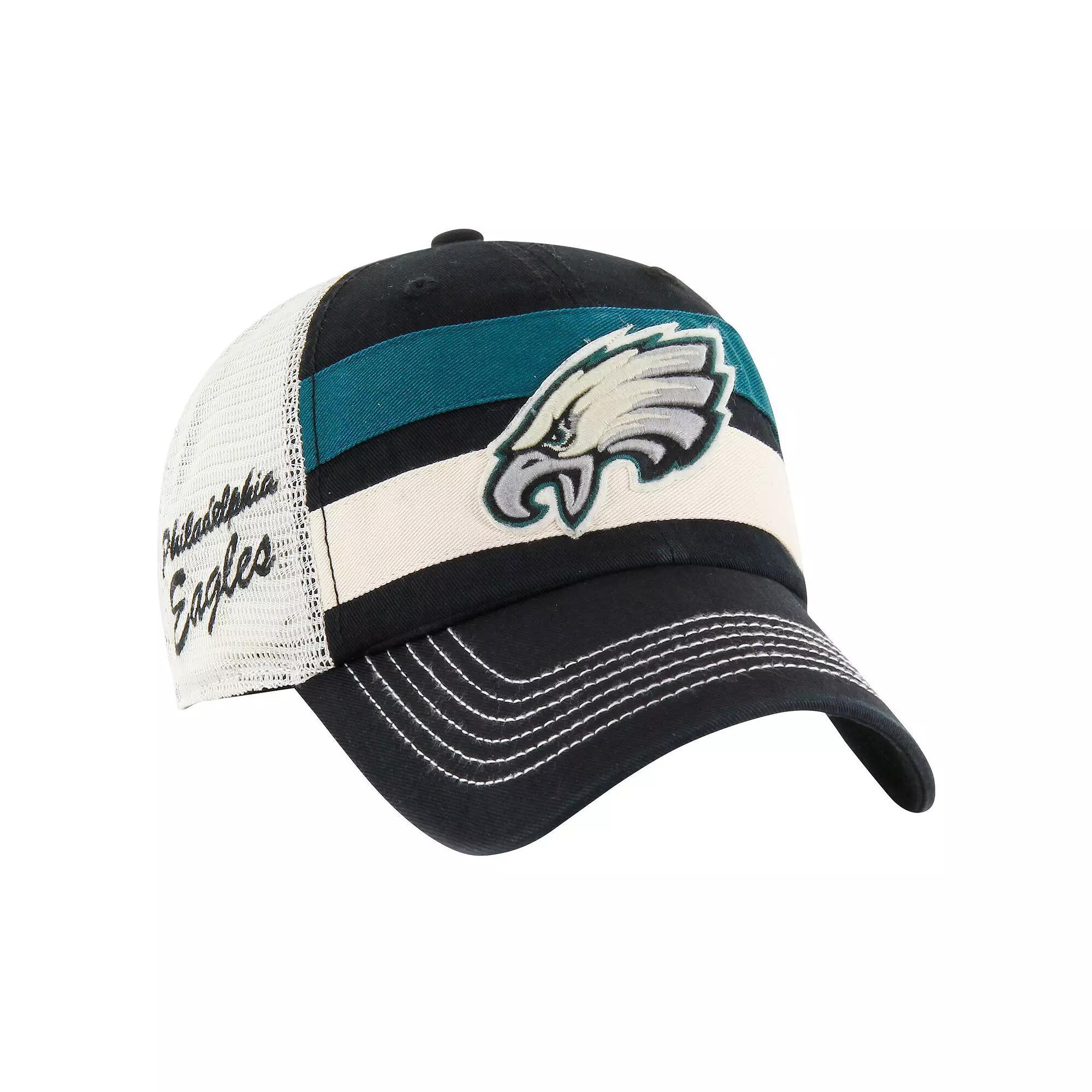 Mens 47 Philadelphia Eagles Clubhouse Boon Clean-Up Trucker Adjustable Hat Product Image