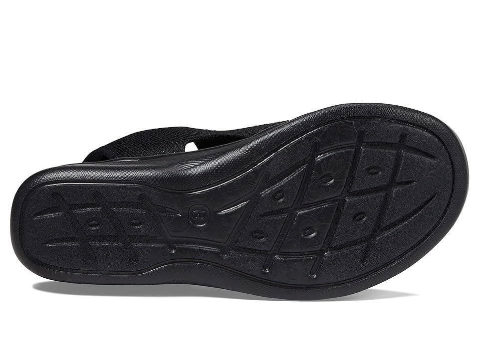 LifeStride Star Bright Women's Rhinestone Wedges, Size: 6.5, Black Black Product Image