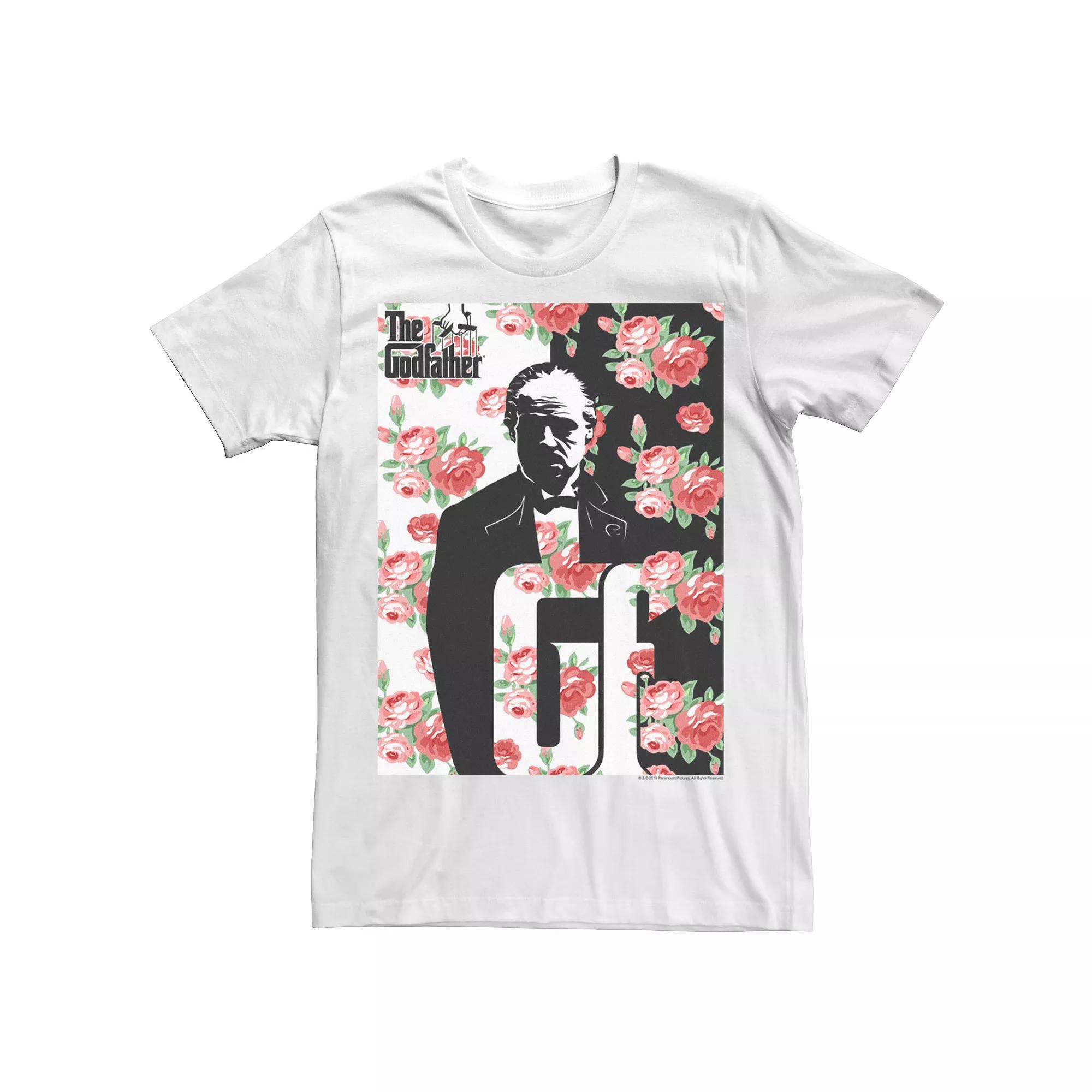 Men's The Godfather The Don Saturated Tee, Size: Large, White Product Image
