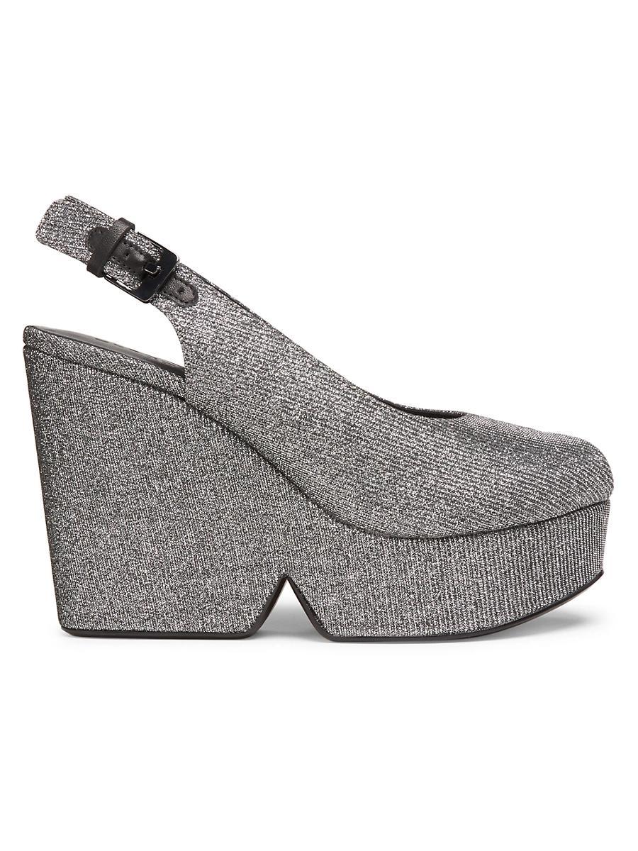 Womens Dylan 105MM Platform Wedge Pumps Product Image