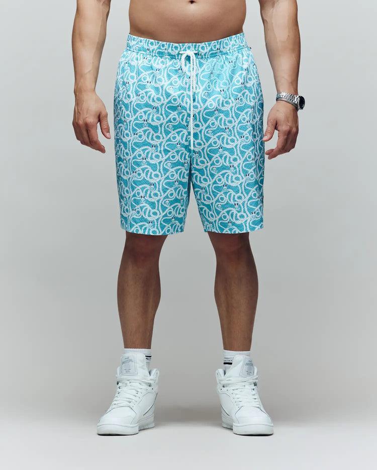 MENS BIG AND TALL CYRUS ALL OVER PRINT SWIM TRUNK - BB1000003 Product Image