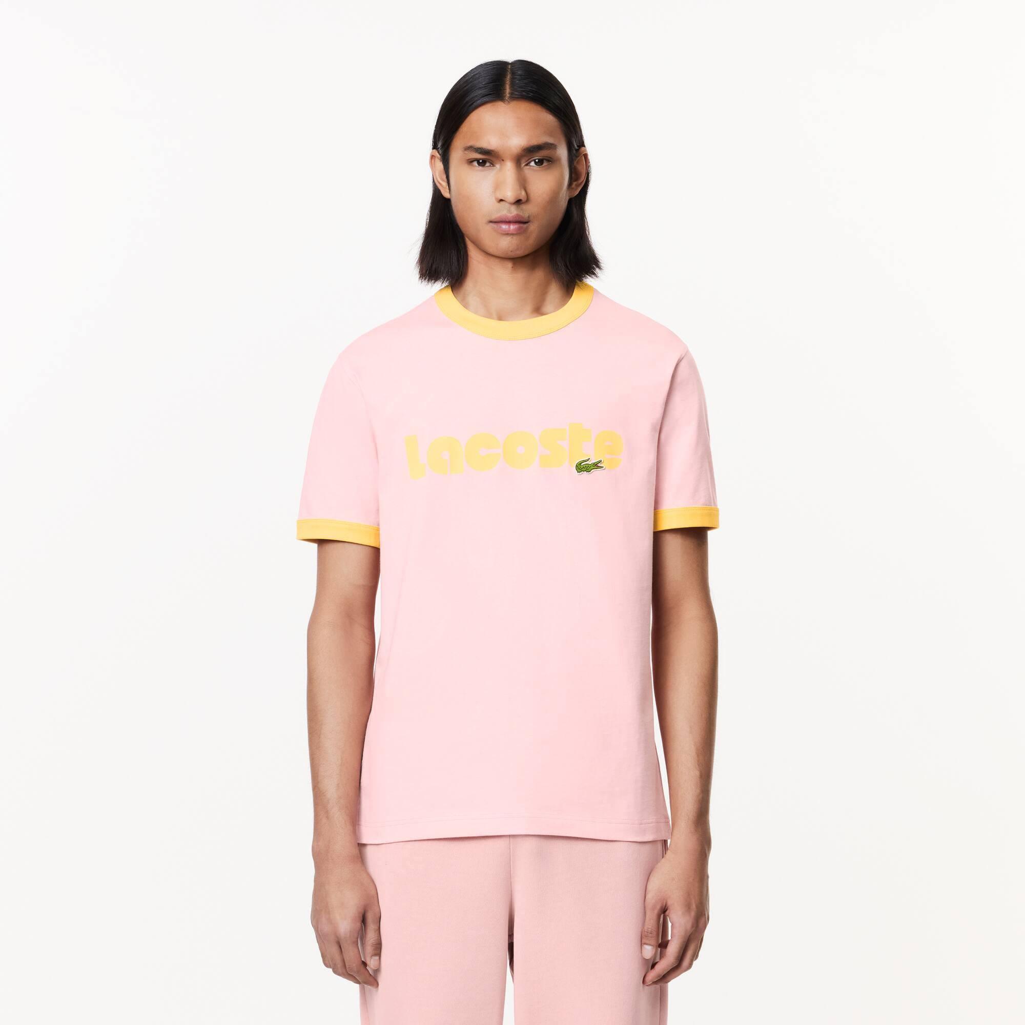 Contrast Accent Printed T-shirt Product Image