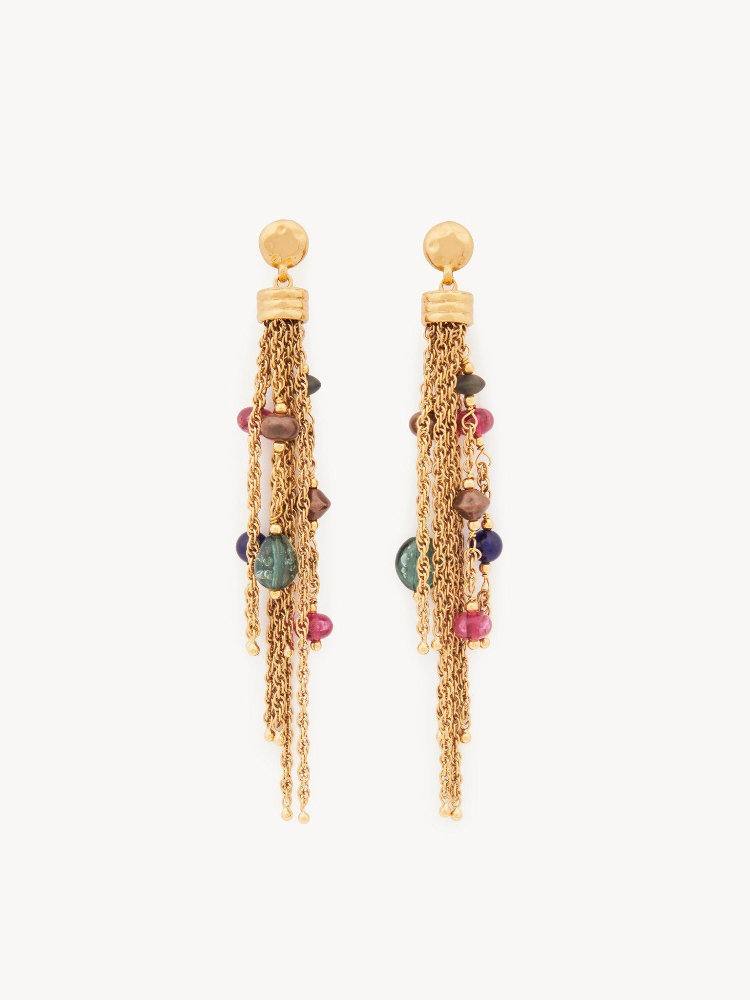 The Chloé Pompoms earrings Product Image