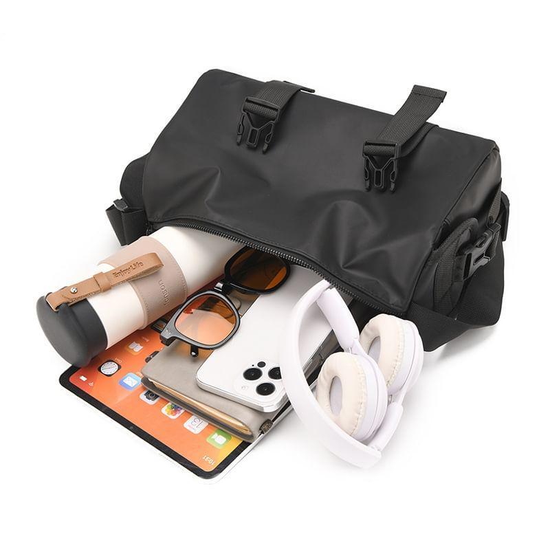 Buckled Flap Messenger Bag Product Image