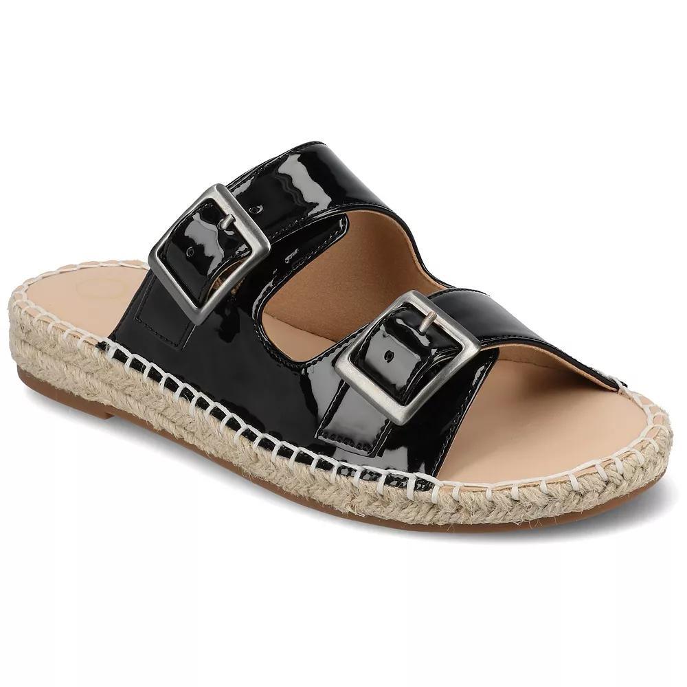 Journee Womens Tresah Double Strap Espadrille Sandals Product Image