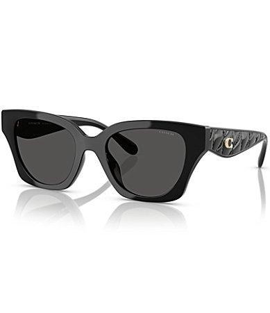 COACH Womens HC8418U 53mm Butterfly Sunglasses Product Image