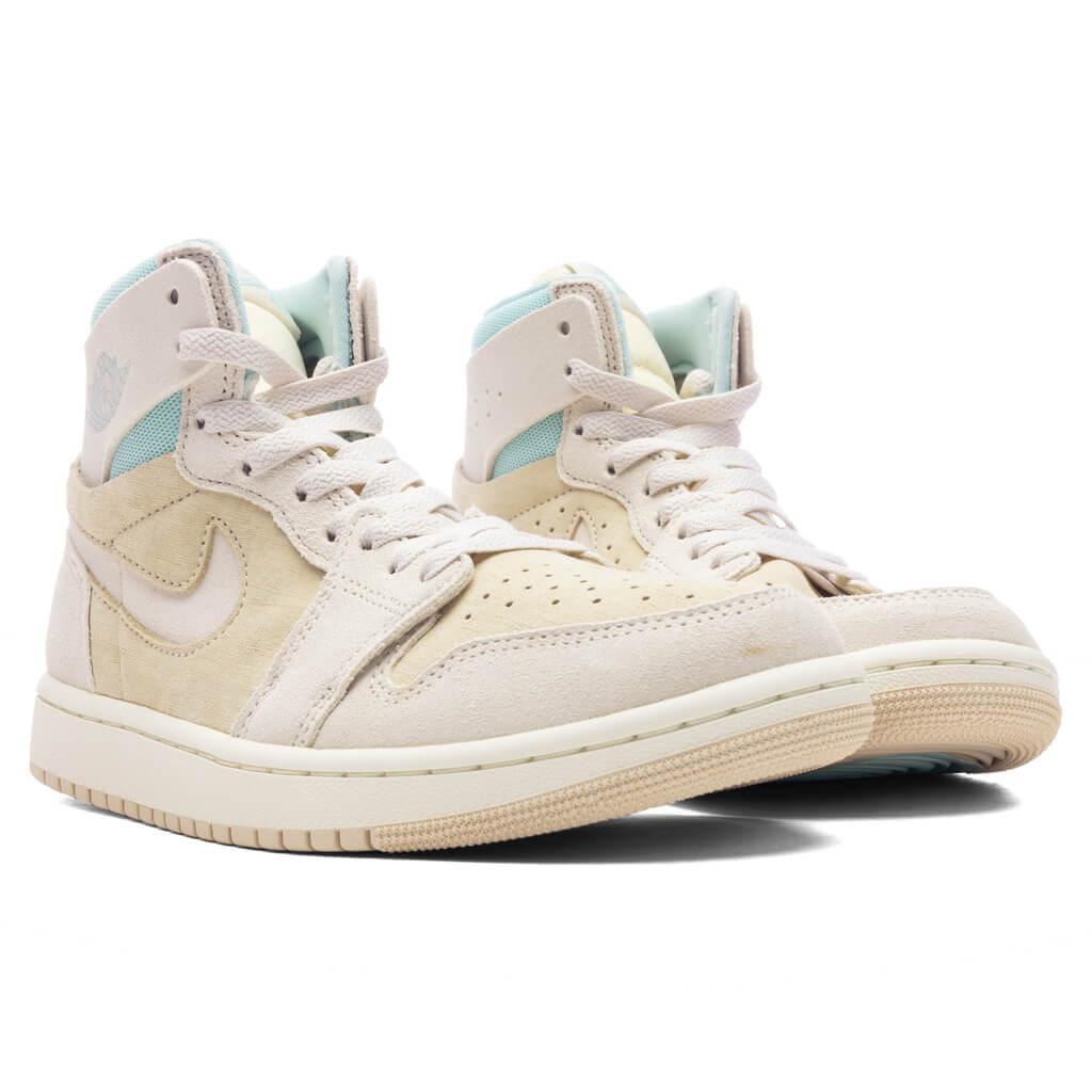 Women's Air Jordan 1 Zoom CMFT 2 - Coconut Milk/Legend Light Brown/Light Dew Female Product Image