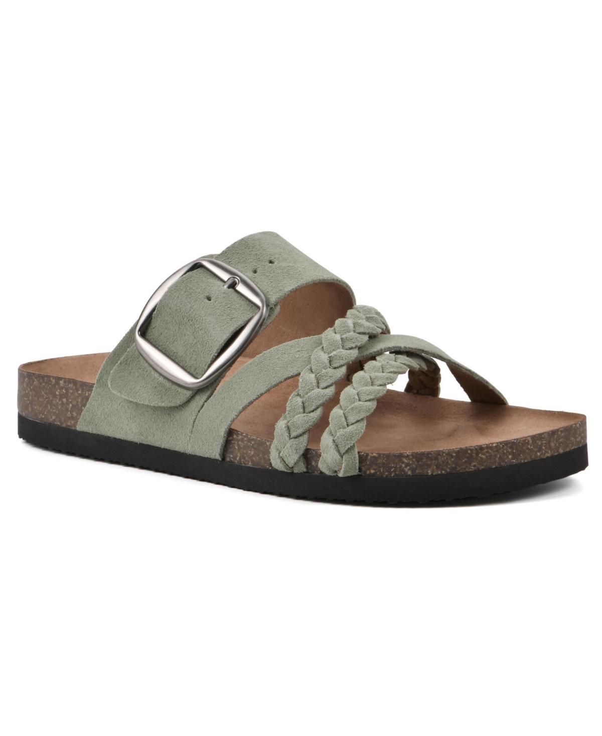 White Mountain Womens Healing Footbed Sandals - Brown Product Image