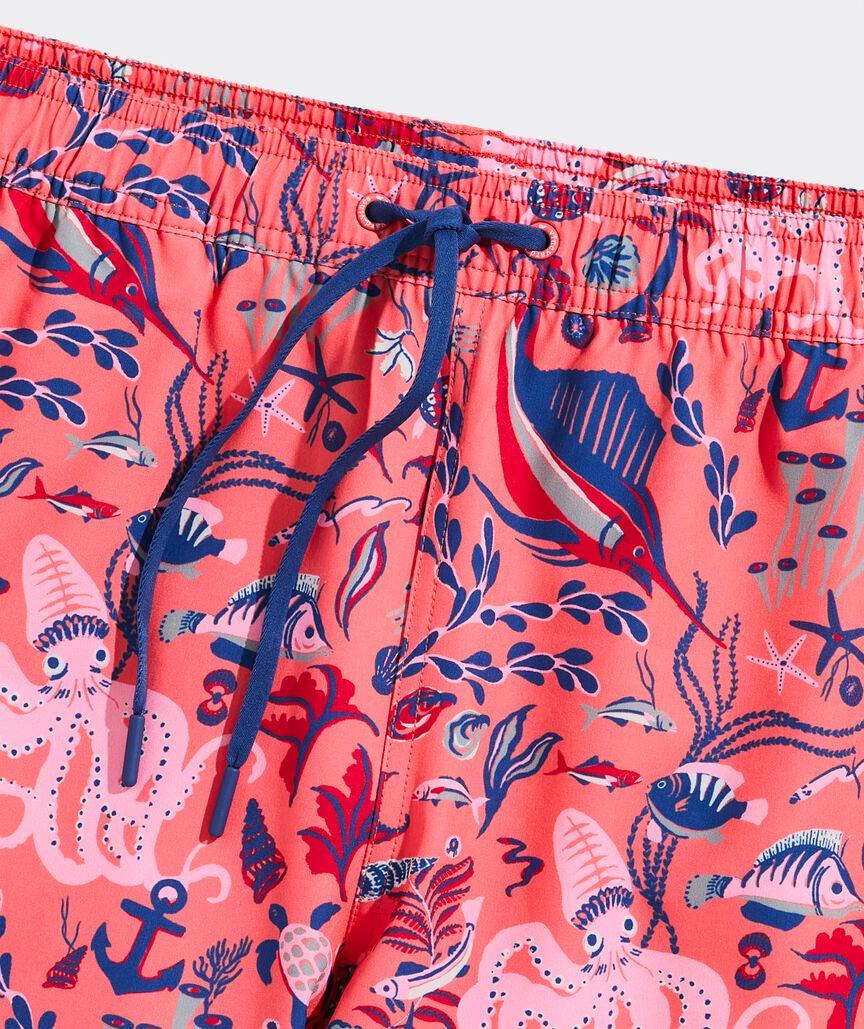 7 Inch Printed Chappy Swim Trunks Product Image