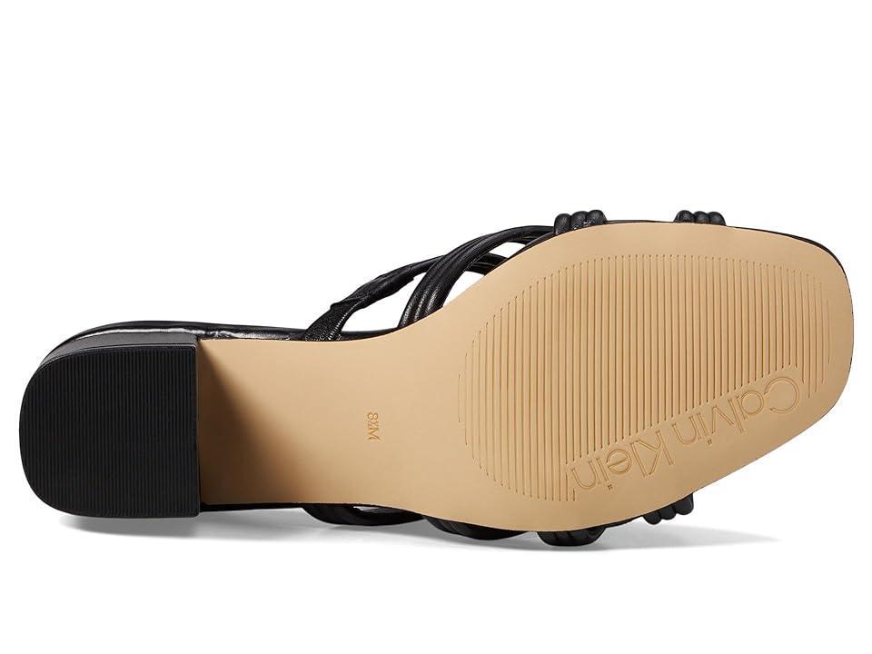 Calvin Klein Terisa Leather) Women's Sandals Product Image