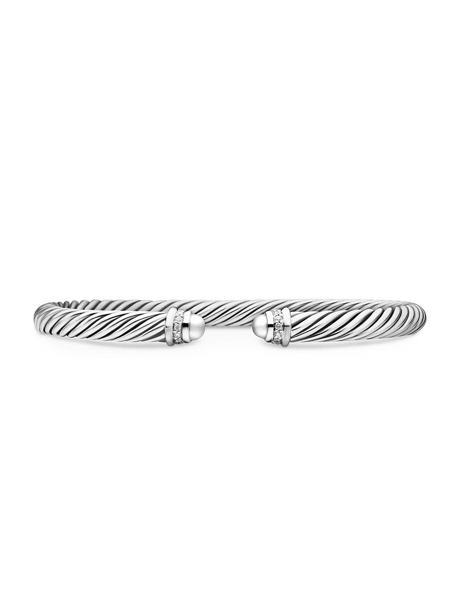 David Yurman Cable Classics Bracelet with Diamonds, 5mm Product Image