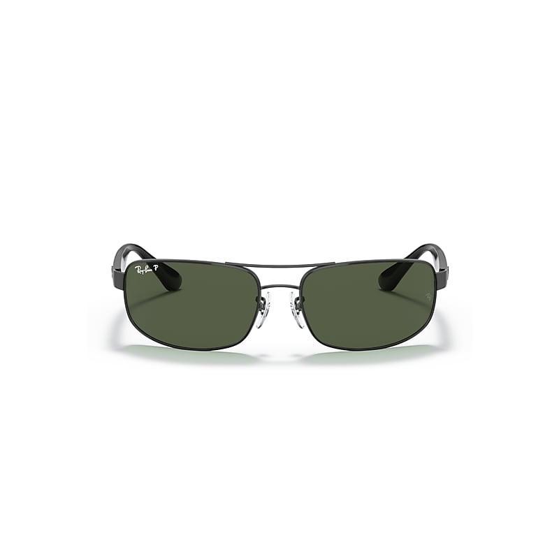 Ray-Ban Mens 0RB3445 61mm Rectangle Polarized Sunglasses Product Image