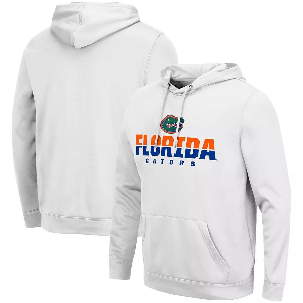 Men's Colosseum White Florida Gators Lantern Pullover Hoodie, Size: 2XL Product Image