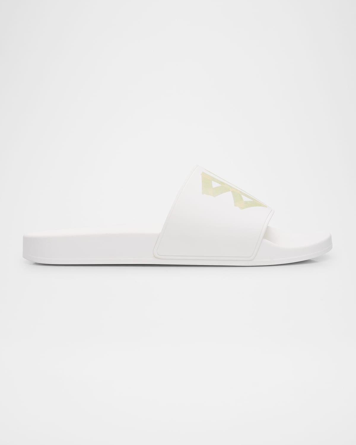 Mens BB Logo Pool Slide Sandals Product Image