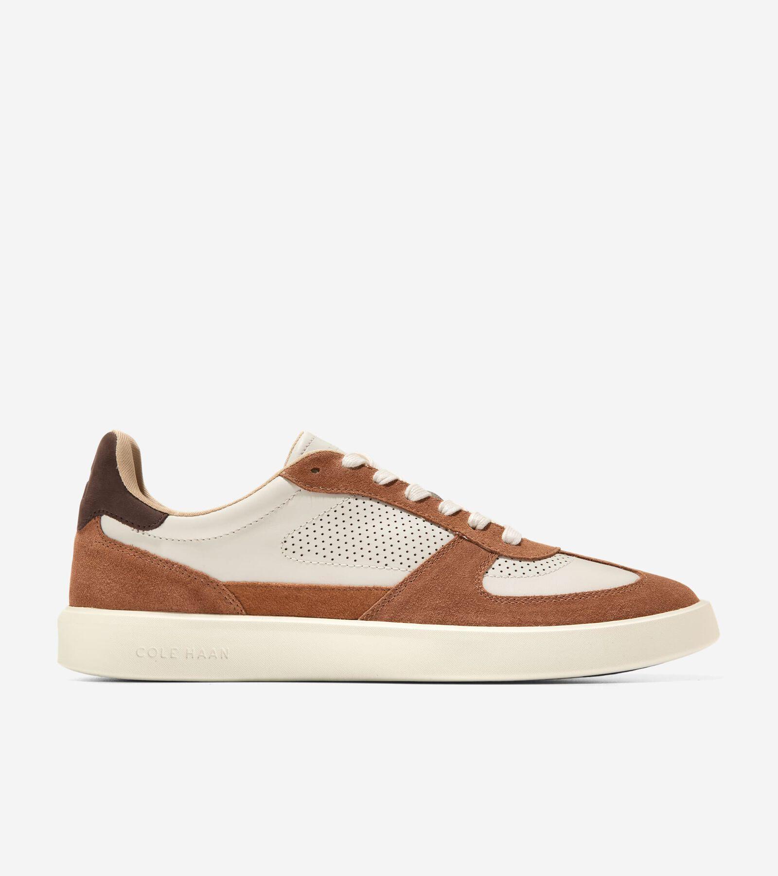 Cole Haan Grand Crosscourt Men's Modern Turf Sneakers, Size: 10, British  Dk Chocola Product Image