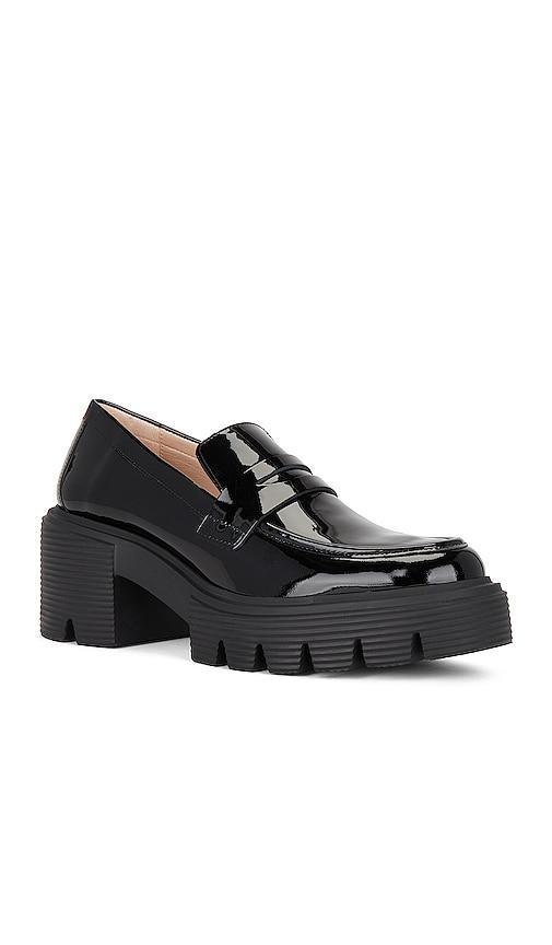 Soho Patent Lug-Sole Penny Loafers Product Image