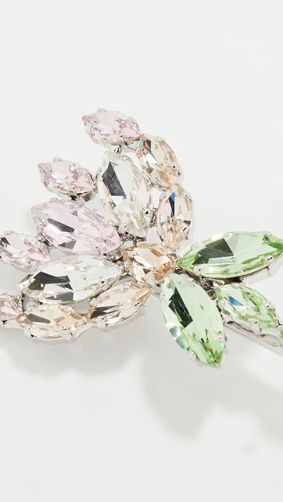 Simone Rocha Crystal Carnation Hair Clip | Shopbop Product Image
