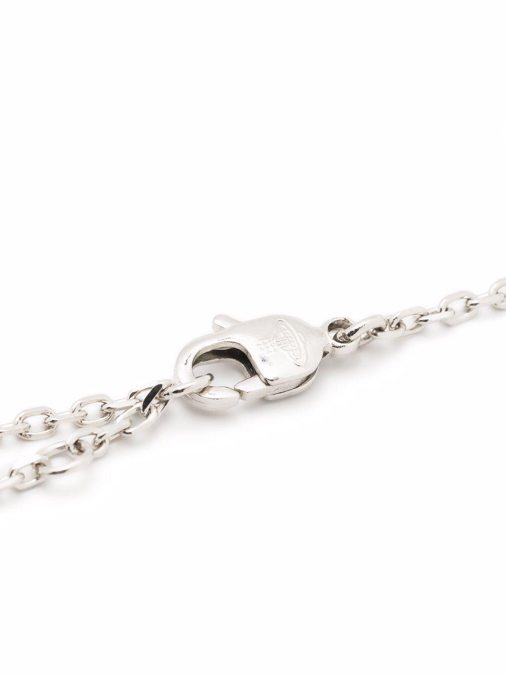 crystal-embellished Orb-safety pin bracelet Product Image