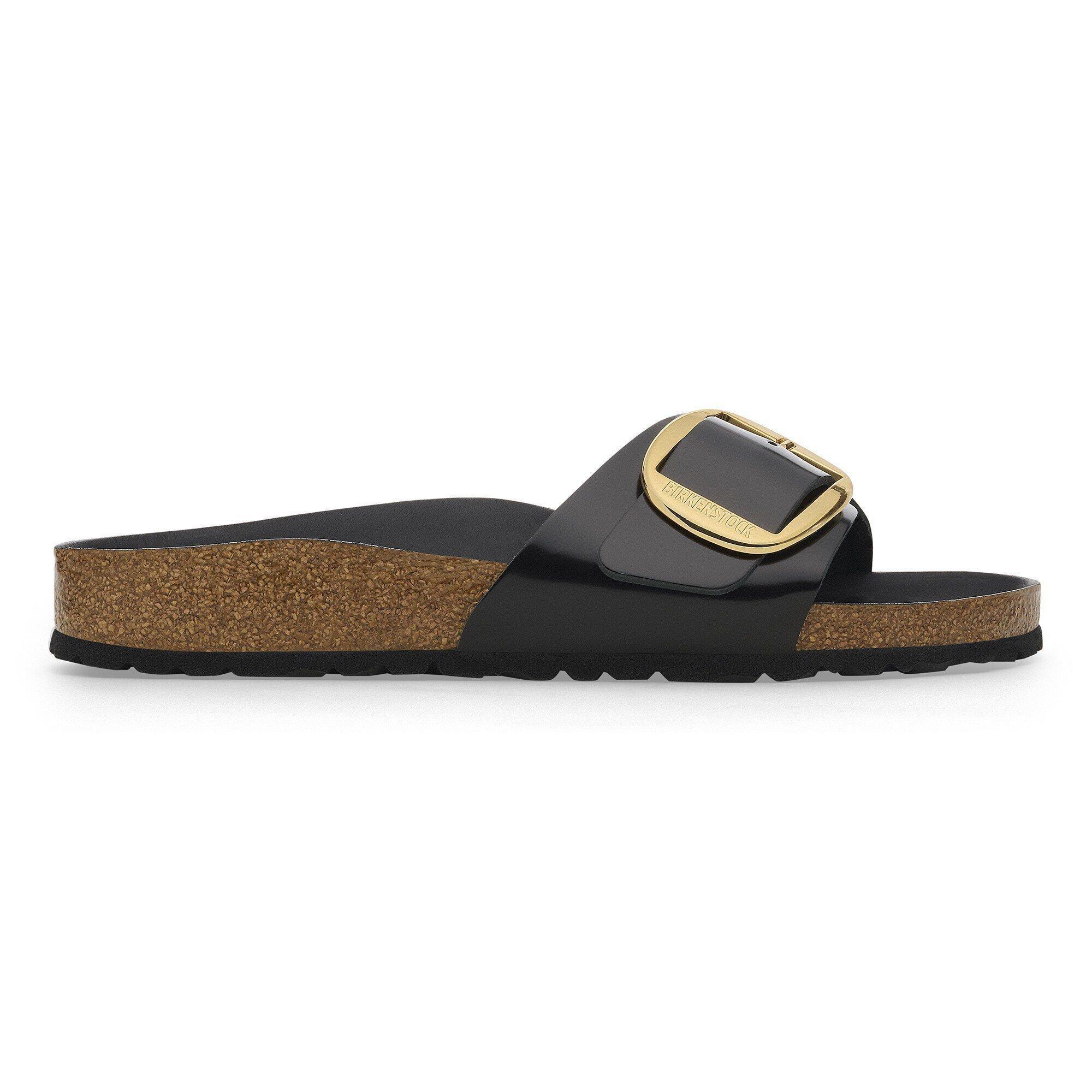 Madrid Big Buckle Natural Leather Patent Product Image