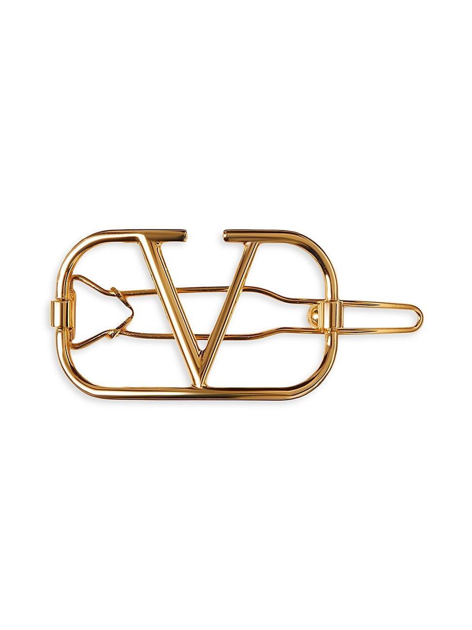Womens VLogo Signature Metal Hair Clip Product Image