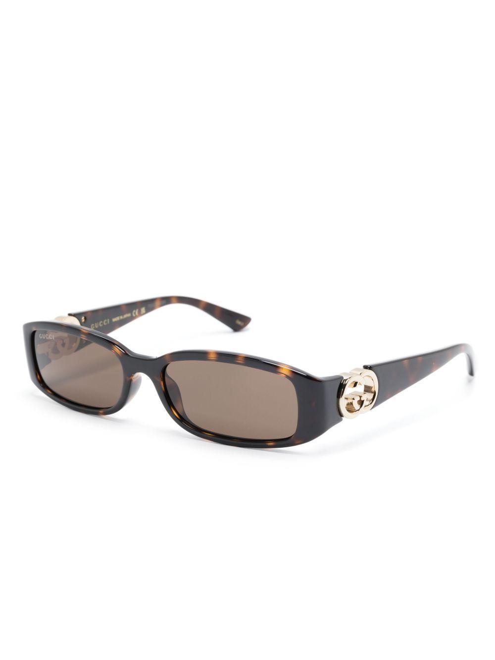 rectangle-frame sunglasses Product Image