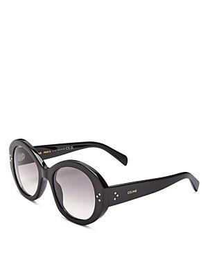 Womens 53MM Crystal-Embellished Round Sunglasses Product Image