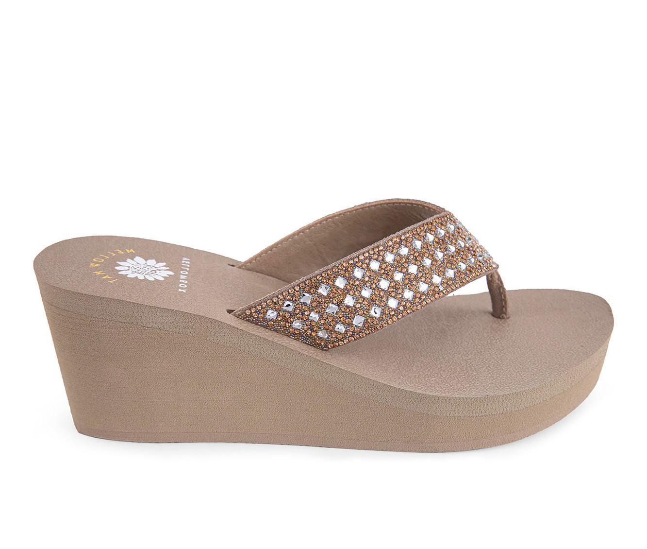 Women's Yellow Box Wyle Flip-Flops Product Image
