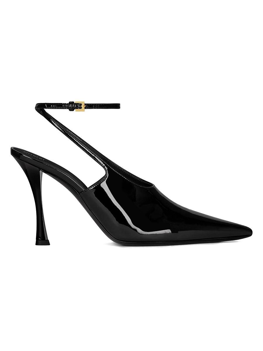 Womens Show Slingbacks In Patent Leather Product Image