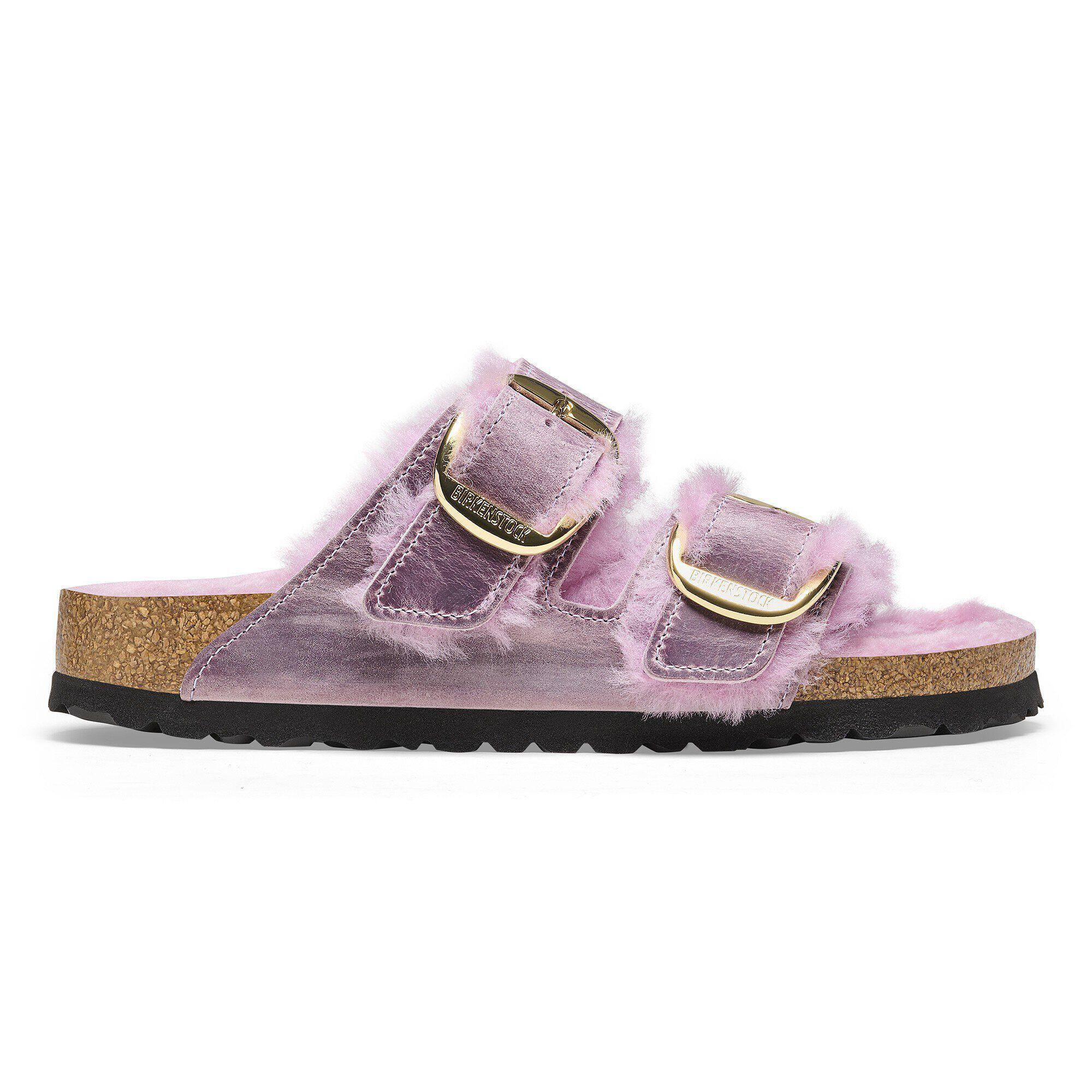 Arizona Big Buckle Shearling Natural Leather Oiled Product Image